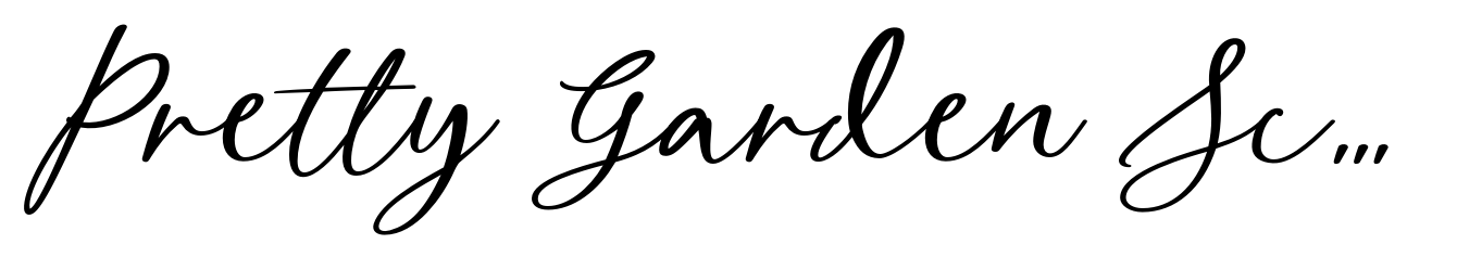Pretty Garden Script